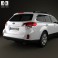 Subaru Outback limited US 2013 3d model