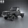 Toyota Land Cruiser (J70) Cab Chassis GXL 2008 3d model