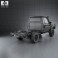 Toyota Land Cruiser (J70) Cab Chassis GXL 2008 3d model