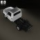Toyota Land Cruiser (J70) Cab Chassis GXL 2008 3d model