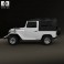 Toyota Land Cruiser (J40) Canvas Top 1979 3d model
