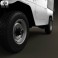 Toyota Land Cruiser (J40) Canvas Top 1979 3d model