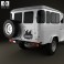 Toyota Land Cruiser (J40) Hard Top 1979 3d model