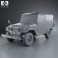 Toyota Land Cruiser (J40) Hard Top 1979 3d model