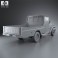 Toyota Land Cruiser (J40) Pickup 1979 3d model