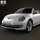 Volkswagen Beetle convertible 2013 3d model