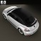 Volkswagen Beetle convertible 2013 3d model