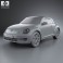Volkswagen Beetle convertible 2013 3d model