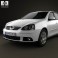 Volkswagen Golf Mk5 5-door 2004 3d model