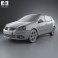 Volkswagen Golf Mk5 5-door 2004 3d model
