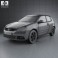 Volkswagen Golf Mk5 3-door 2004 3d model