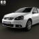 Volkswagen Golf Mk5 3-door 2004 3d model