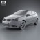 Volkswagen Golf Mk5 3-door 2004 3d model