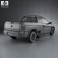 Volkswagen Saveiro 2012 3d model
