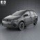 Volkswagen SpaceFox Cross (Suran) 2012 3d model