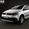 Volkswagen SpaceFox Cross (Suran) 2012 3d model
