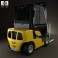 Yale GDP 35VX Forklift 2012 3d model