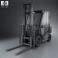 Yale GDP 35VX Forklift 2012 3d model