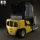Yale GDP 35VX Forklift 2012 3d model