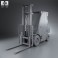 Yale GDP 35VX Forklift 2012 3d model