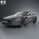Aston Martin V8 Vantage 2012 3d model