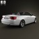 BMW 3 Series convertible with HQ interior 2011 3d model