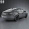 Buick LaCrosse (Alpheon) with HQ interior 2012 3d model