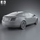 Buick LaCrosse (Alpheon) with HQ interior 2012 3d model