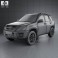 Chery Tiggo (J11) with HQ interior 2013 3d model