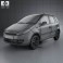 Chery A1 (J1) with HQ interior 2012 3d model