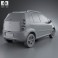 Chery A1 (J1) with HQ interior 2012 3d model