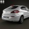 Chery A3 (J3) Hatchback 5-door with HQ interior 2008 3d model