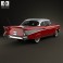 Chevrolet Bel Air Sport Coupe 1957 3d model