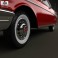 Chevrolet Bel Air Sport Coupe 1957 3d model