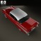 Chevrolet Bel Air Sport Coupe 1957 3d model