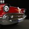 Chevrolet Bel Air Sport Coupe 1957 3d model