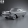 Chevrolet Bel Air Sport Coupe 1957 3d model