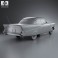Chevrolet Bel Air Sport Coupe 1957 3d model