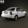 Chevrolet Lanos 2012 3d model