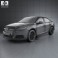 Chevrolet Malibu with HQ interior 2013 3d model