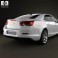 Chevrolet Malibu with HQ interior 2013 3d model