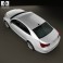 Chevrolet Malibu with HQ interior 2013 3d model