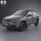 Fiat Palio Fire Economy 2012 3d model