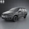 Fiat Palio Weekend 2012 3d model