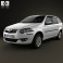 Fiat Palio Weekend 2012 3d model