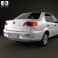 Fiat Siena 2009 3d model