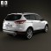 Ford Escape with HQ interior 2013 3d model