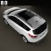 Ford Escape with HQ interior 2013 3d model