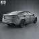 Ford Fusion (Mondeo) with HQ interior 2013 3d model