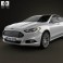 Ford Fusion (Mondeo) with HQ interior 2013 3d model
